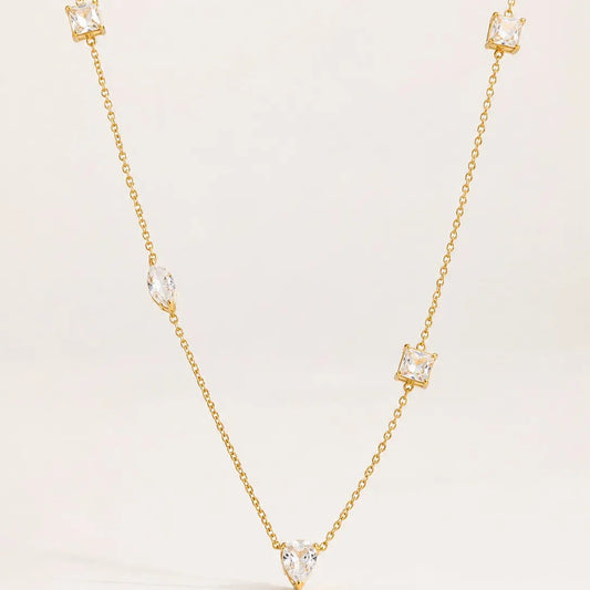 Grace Necklace - 18K Gold Plated