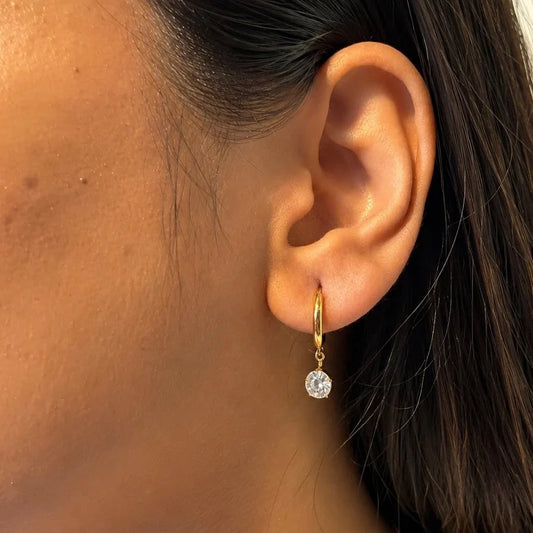 Nysa Drop Earrings - 18K Gold Plated