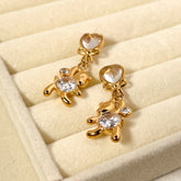 Crystal Cuddle Earrings