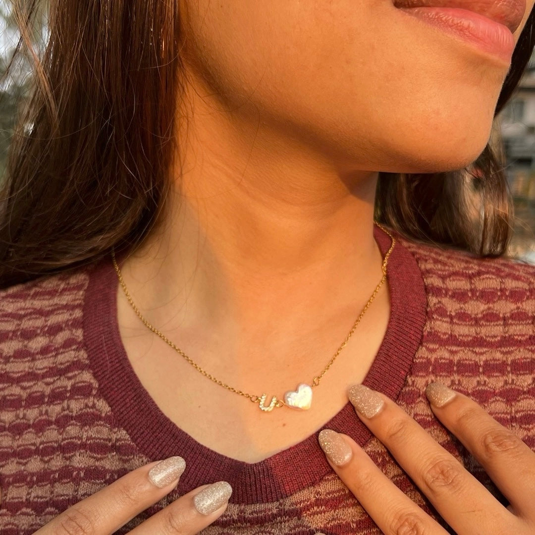 Little Love Initial Necklace