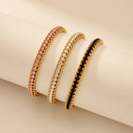 Infinite Glow Bracelet - 18K Gold Plated