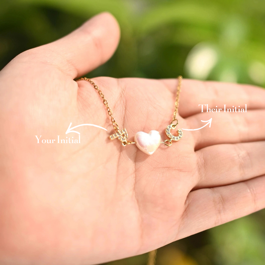 Just Us Initial Necklace