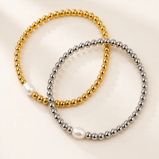 Threads of Memory Bracelet - 18K Gold Plated