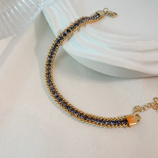 Infinite Glow Bracelet - 18K Gold Plated