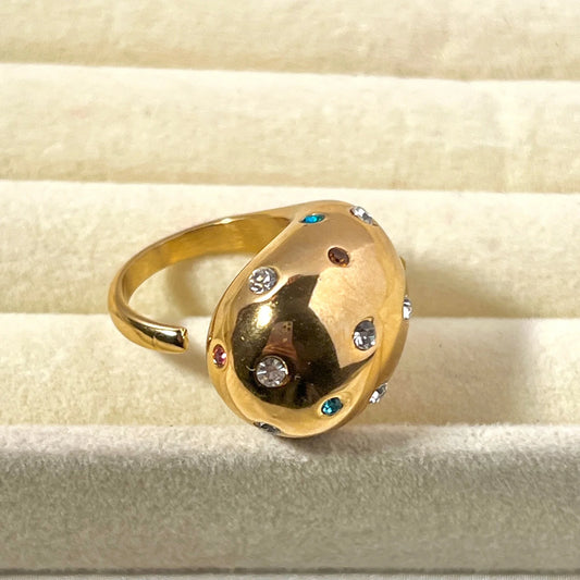Cosmic Pop Ring - 18K Gold Plated
