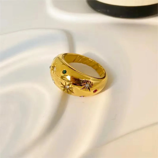 Stardust Luxe Ring - 18K Gold Plated