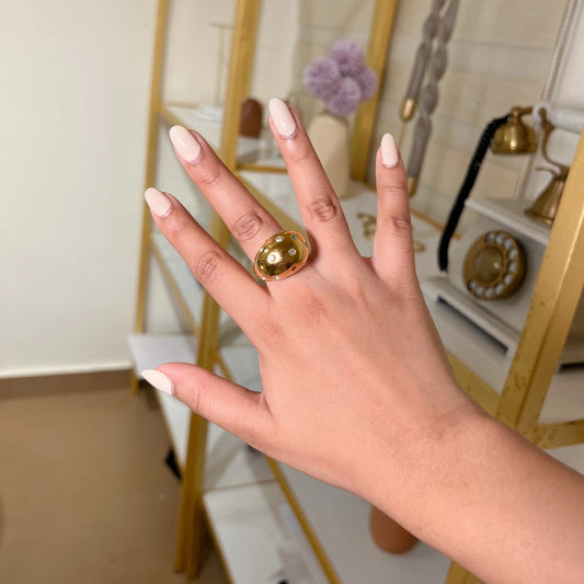 Cosmic Pop Ring - 18K Gold Plated