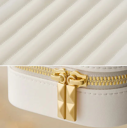 Plush Leather Jewellery Organiser