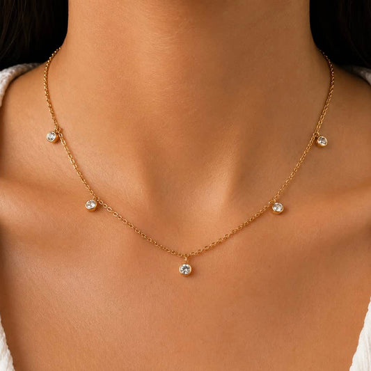 Aura Necklace - 18K Gold Plated