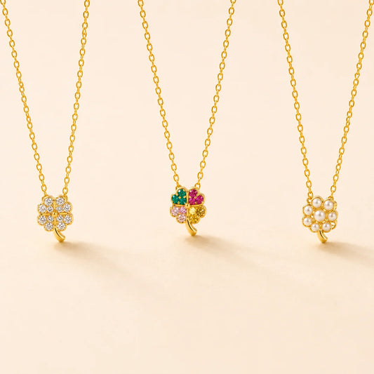 Little Blossom Necklace - 18K Gold Plated