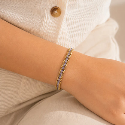 Infinite Glow Bracelet - 18K Gold Plated