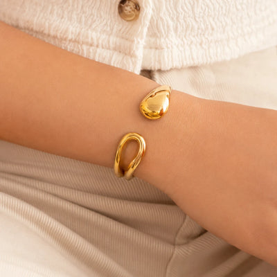 Amara Cuff - 18K Gold Plated
