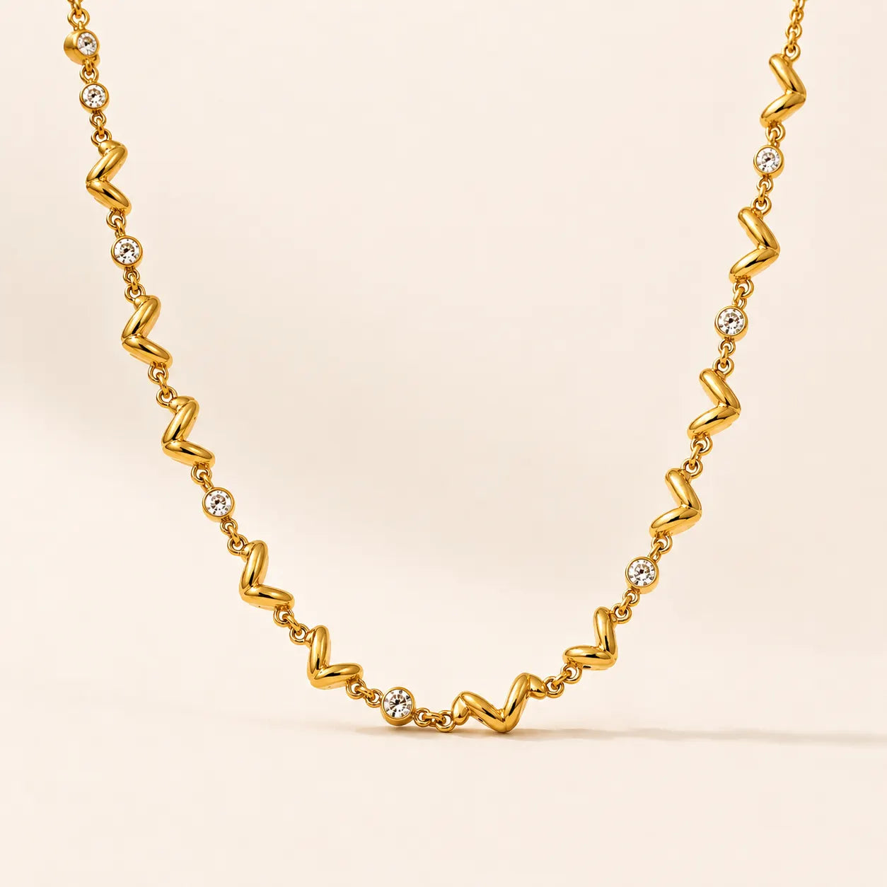 Love Letter Necklace - 18K Gold Plated