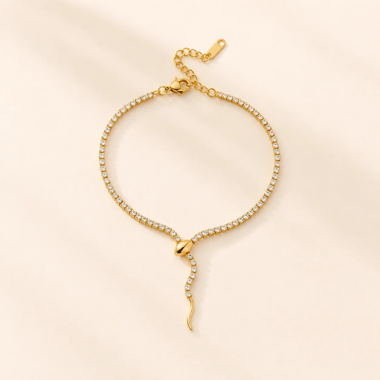 Falling Light Bracelet - 18K Gold Plated