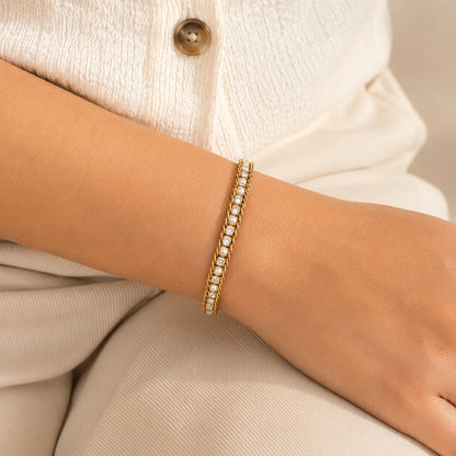 Infinite Glow Bracelet - 18K Gold Plated