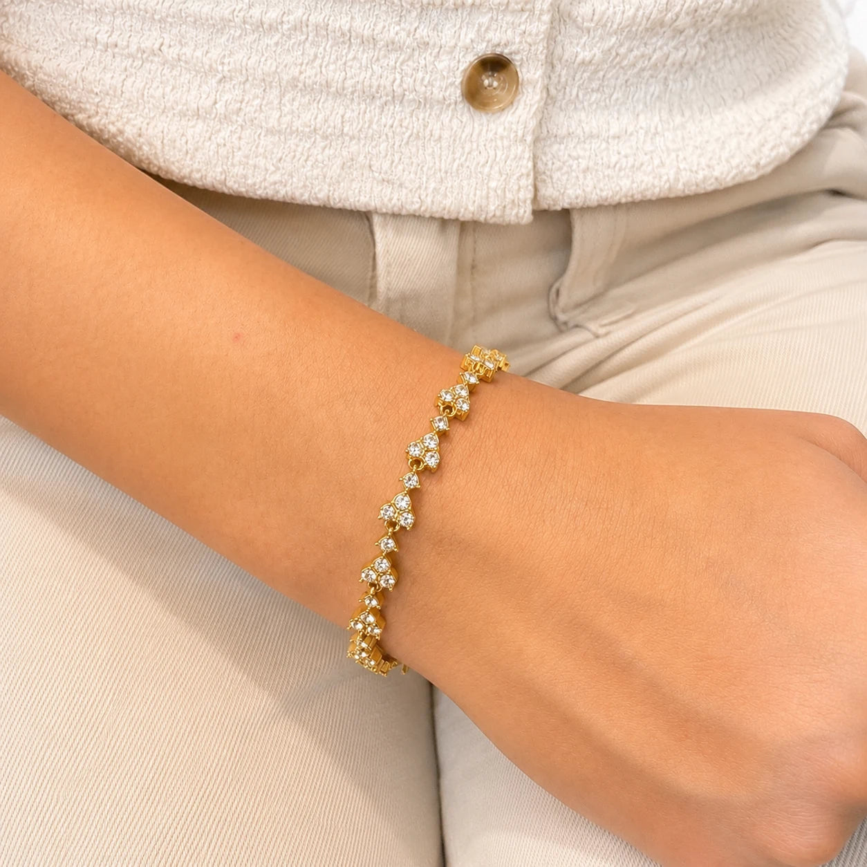 Sagelet Bracelet - 18K Gold Plated