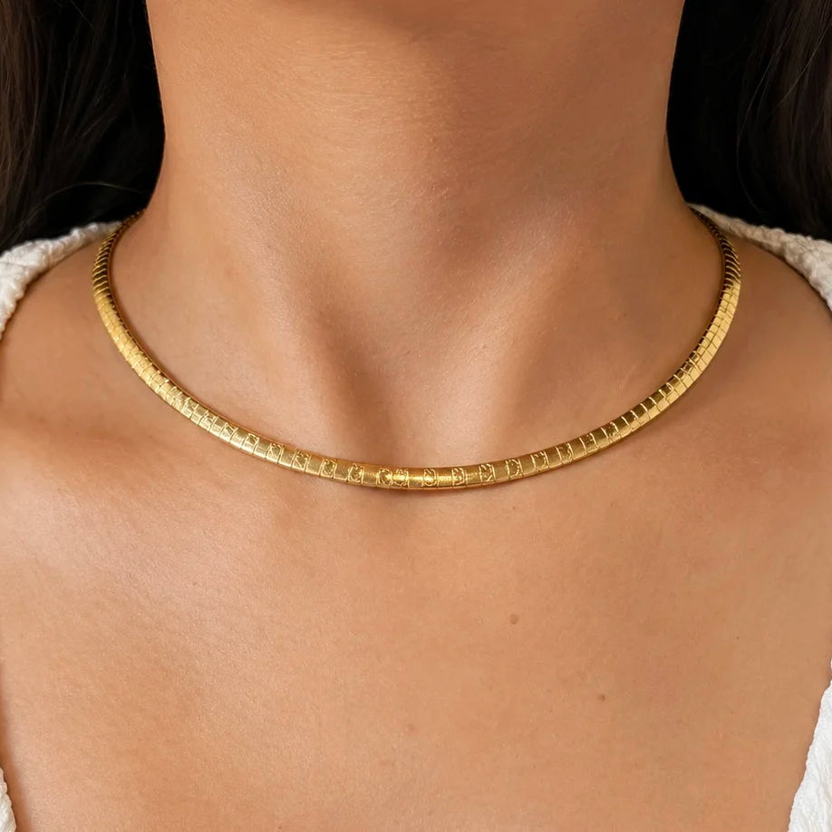 Cleo Necklace - 18K Gold Plated
