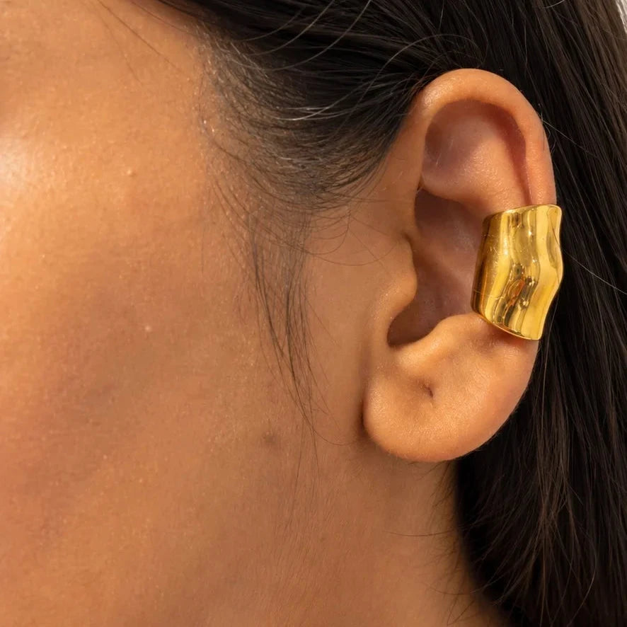 Zyra Ear Cuff - 18K Gold Plated