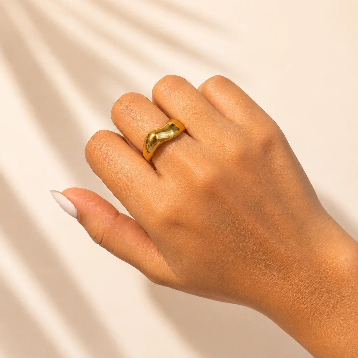 Rhea Ring - 18K Gold Plated