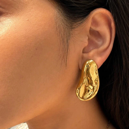 Dazzle Drop Earrings - 18K Gold Plated