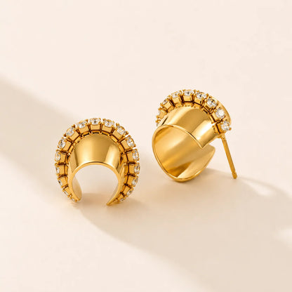 Halfwrap Earrings - 18K Gold Plated