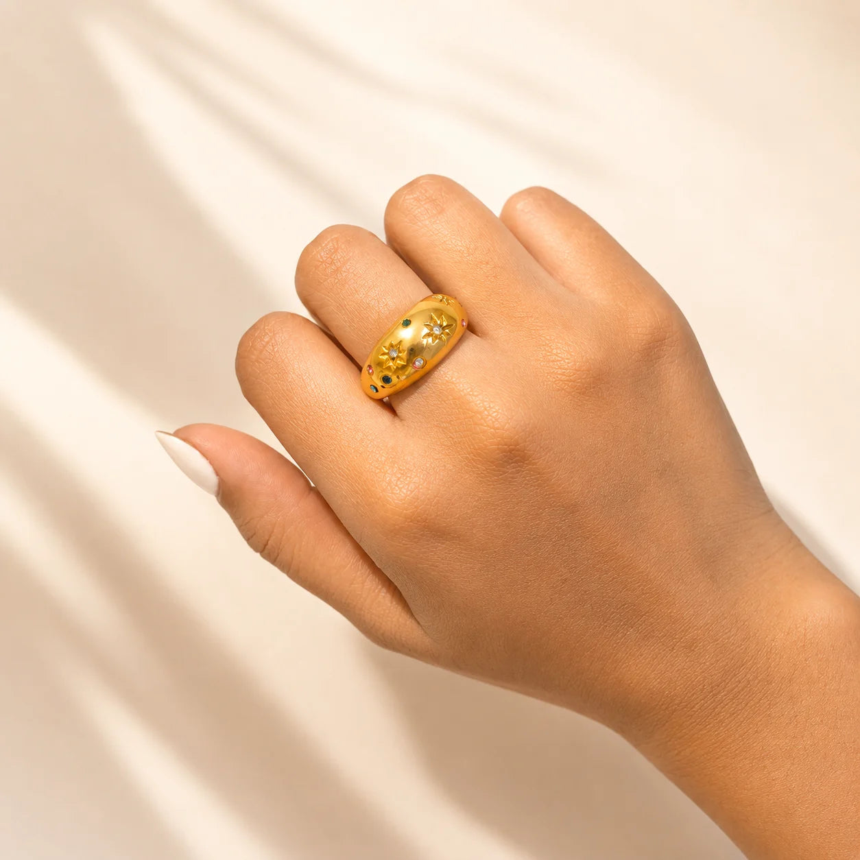 Stardust Luxe Ring - 18K Gold Plated