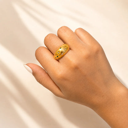 Stardust Luxe Ring - 18K Gold Plated