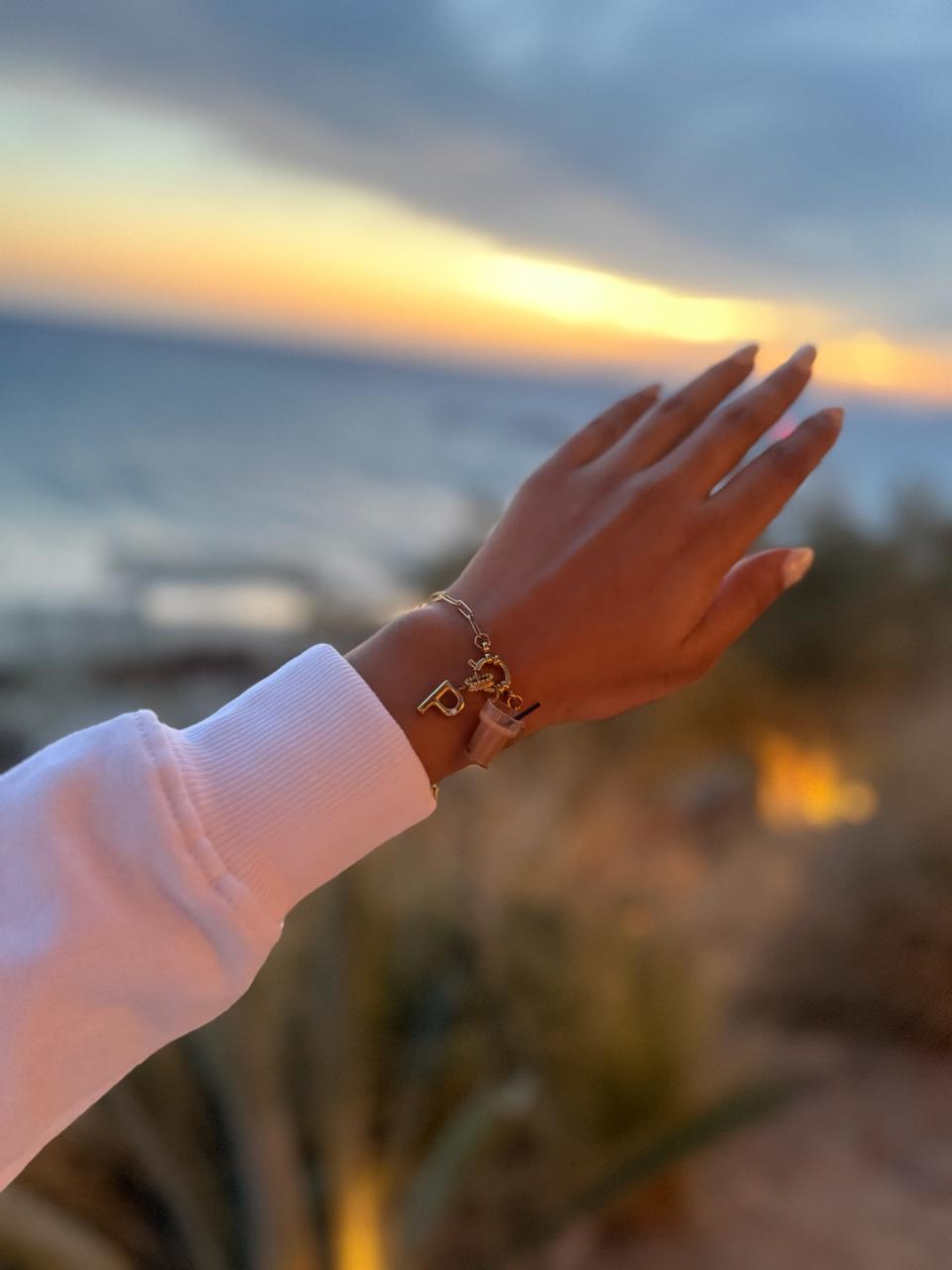 Initial Bond -  Chain Bracelet