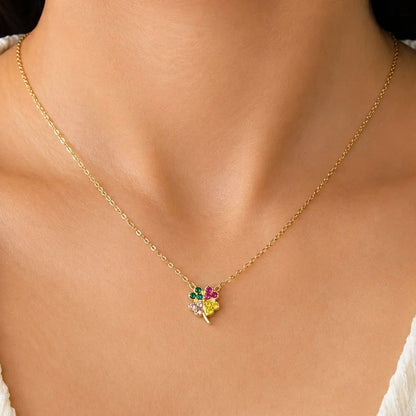 Little Blossom Necklace - 18K Gold Plated