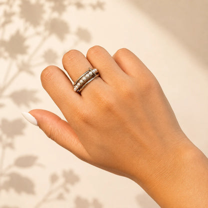 Orbit Ring - 18K Gold Plated