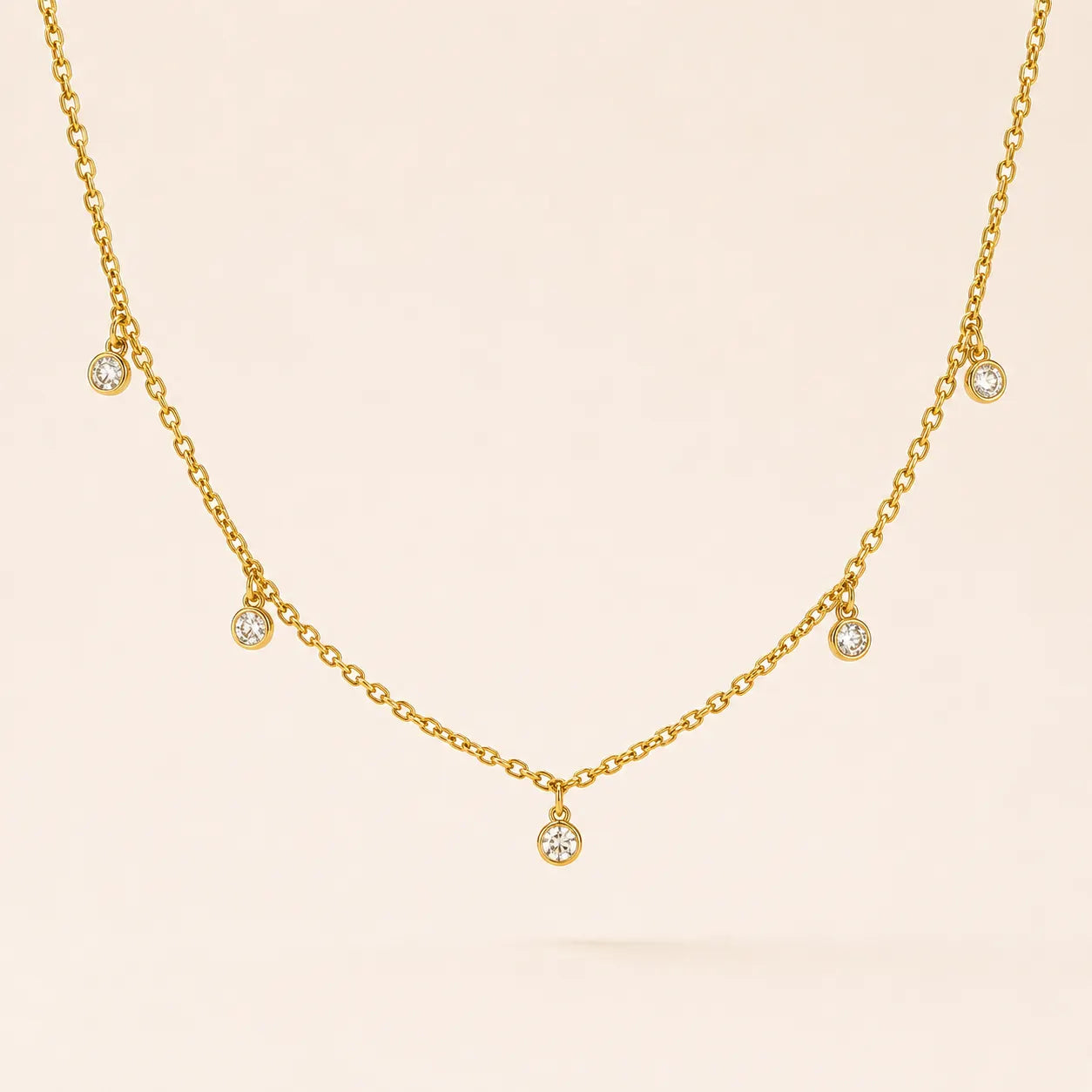 Aura Necklace - 18K Gold Plated
