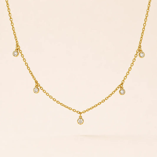 Aura Necklace - 18K Gold Plated