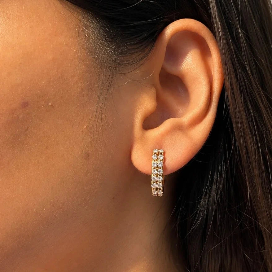 Fiesta Loops Earrings - 18K Gold Plated