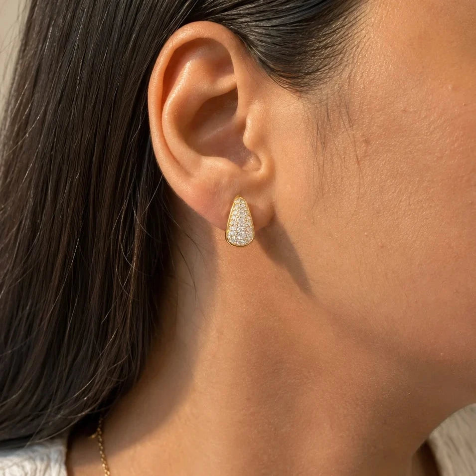 Amora Hoop Earrings - 18K Gold Plated