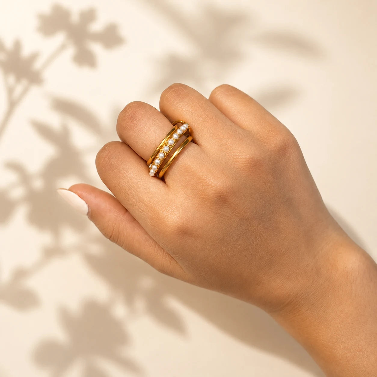 Orbit Ring - 18K Gold Plated