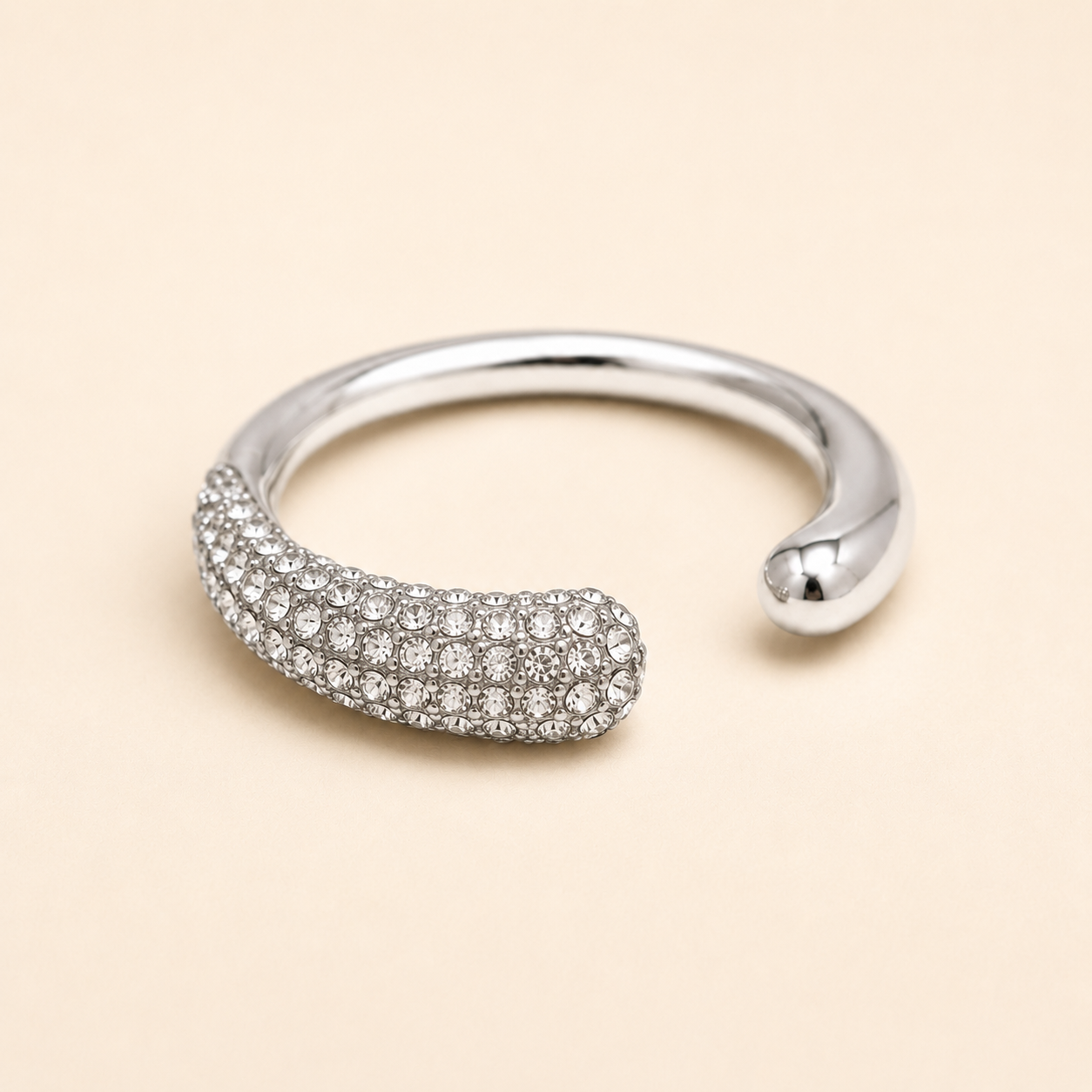 Lumi Curve Ring - 18K Gold Plated