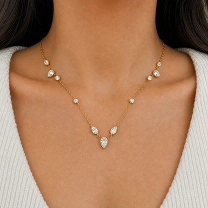 Golden Dew Necklace - 18K Gold Plated