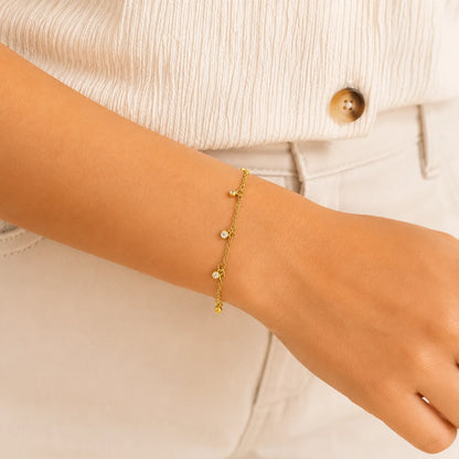 Little Glints Bracelet - 18K Gold Plated