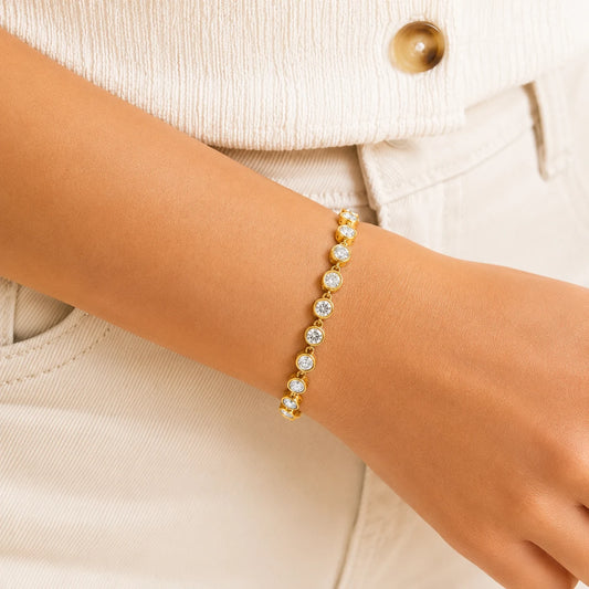 Tide of Grace Bracelet - 18K Gold Plated