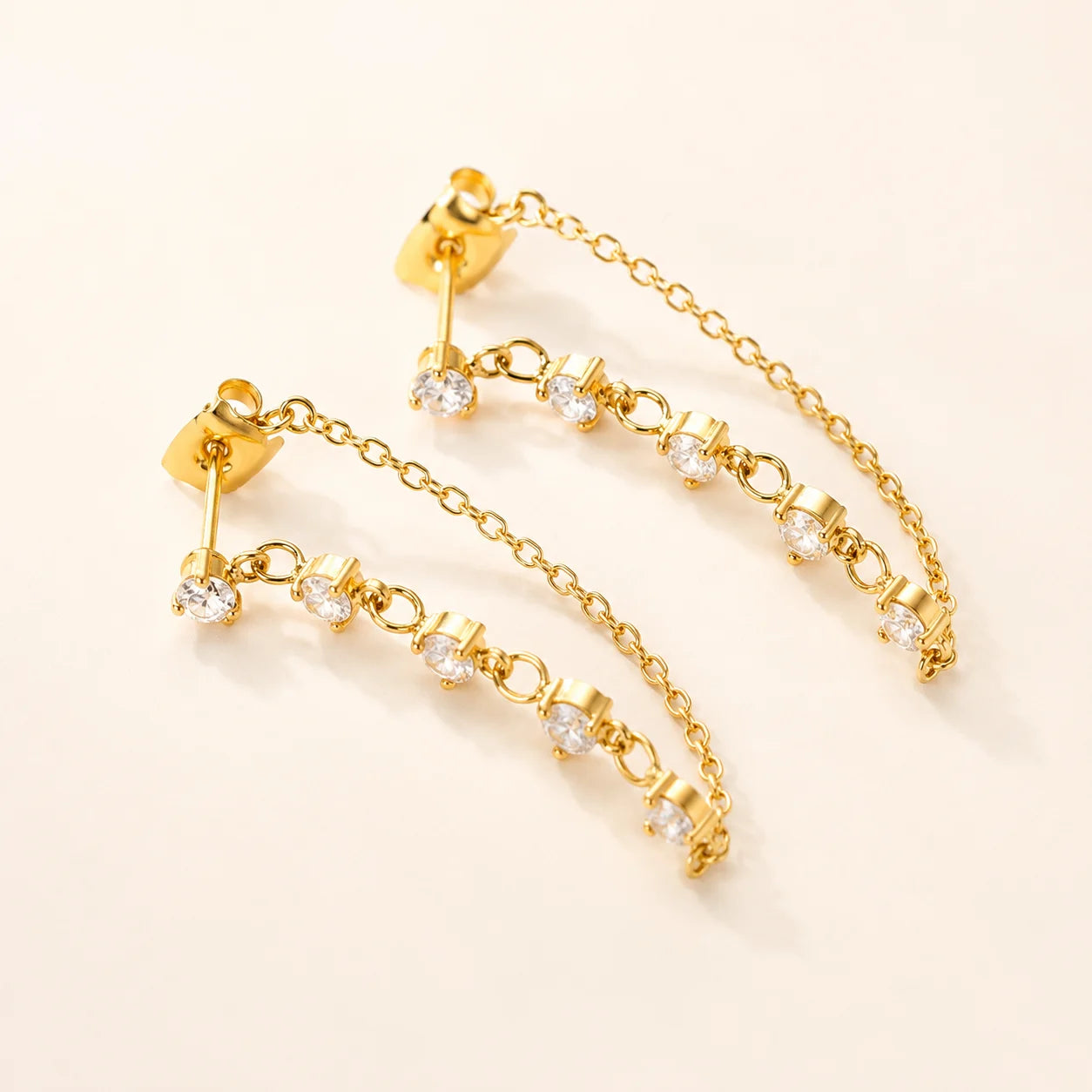 Drift Drop Earrings - 18K Gold Plated