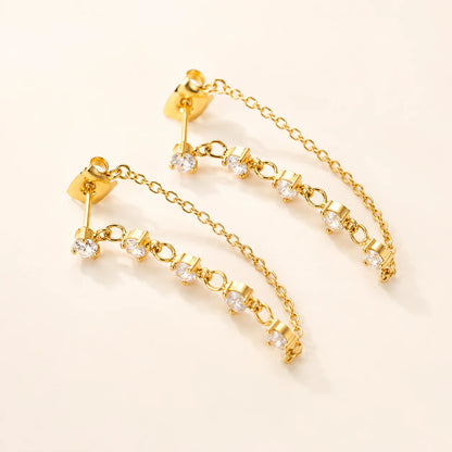Drift Drop Earrings - 18K Gold Plated