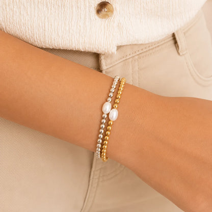 Threads of Memory Bracelet - 18K Gold Plated