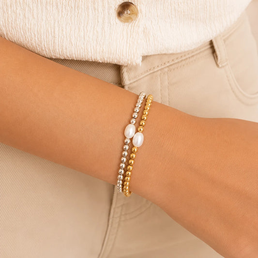 Threads of Memory Bracelet - 18K Gold Plated