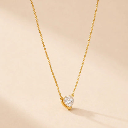 Forever Love Pendant Necklace - 18K Gold Plated