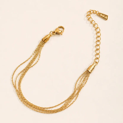 Golden Silence Bracelet - 18K Gold Plated