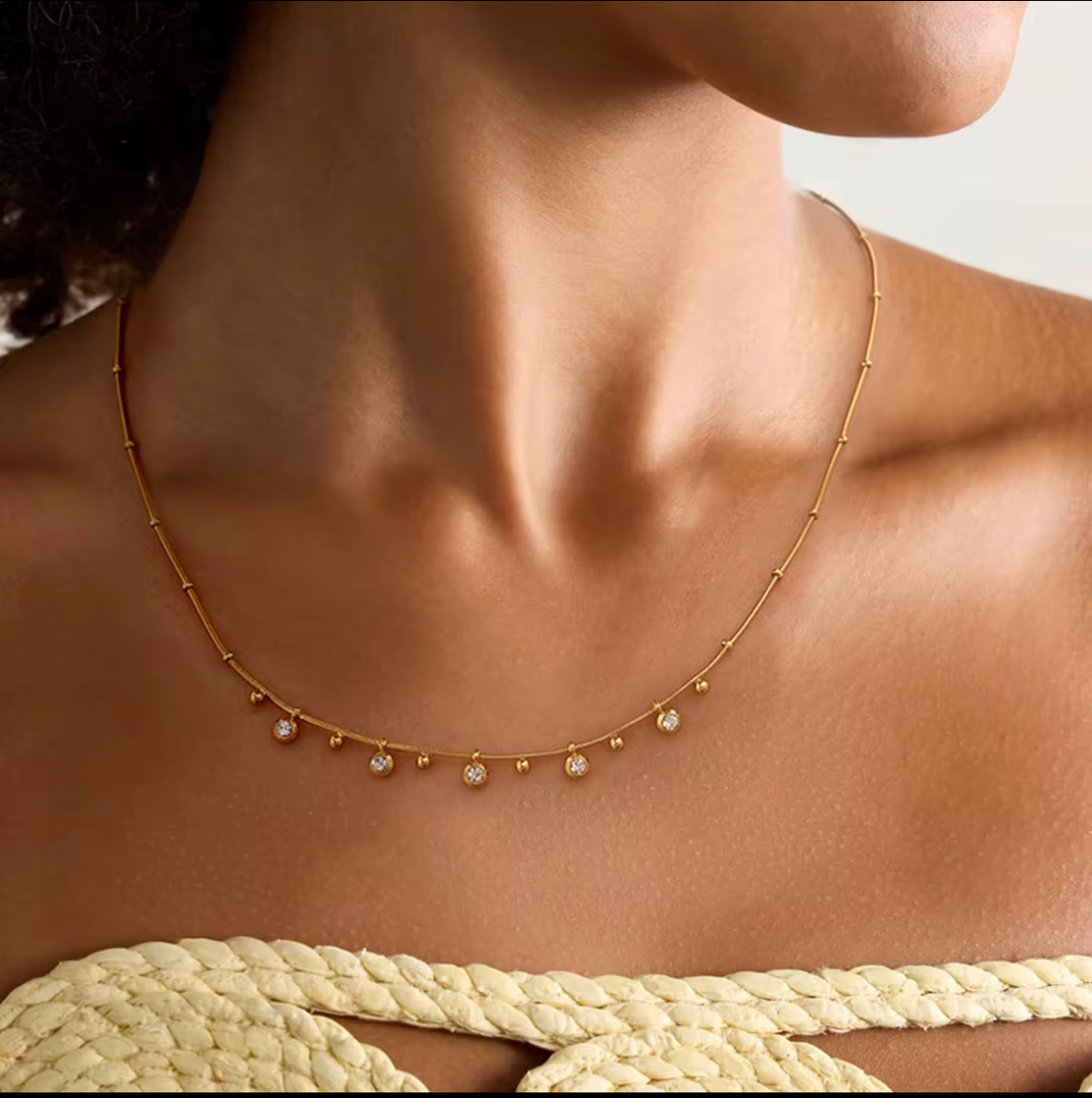 Dots and Drops Necklace