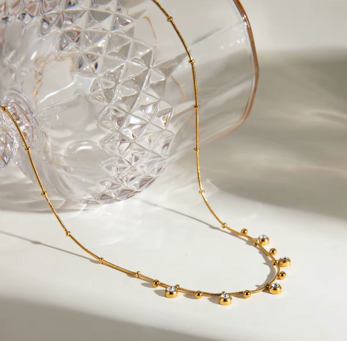 Dots and Drops Necklace