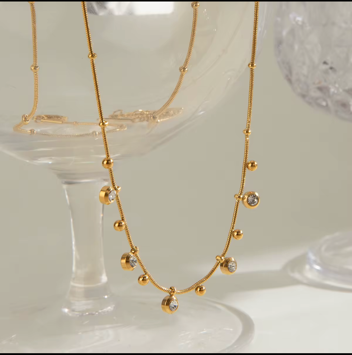 Dots and Drops Necklace