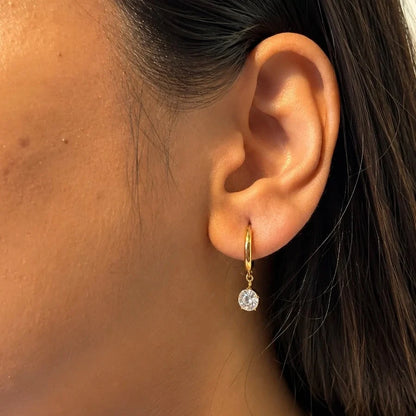 Nysa Drop Earrings - 18K Gold Plated