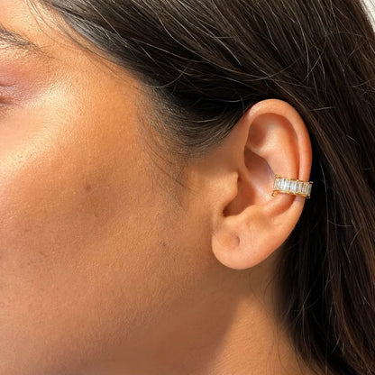 Luna Curl Ear Cuff - 18K Gold Plated